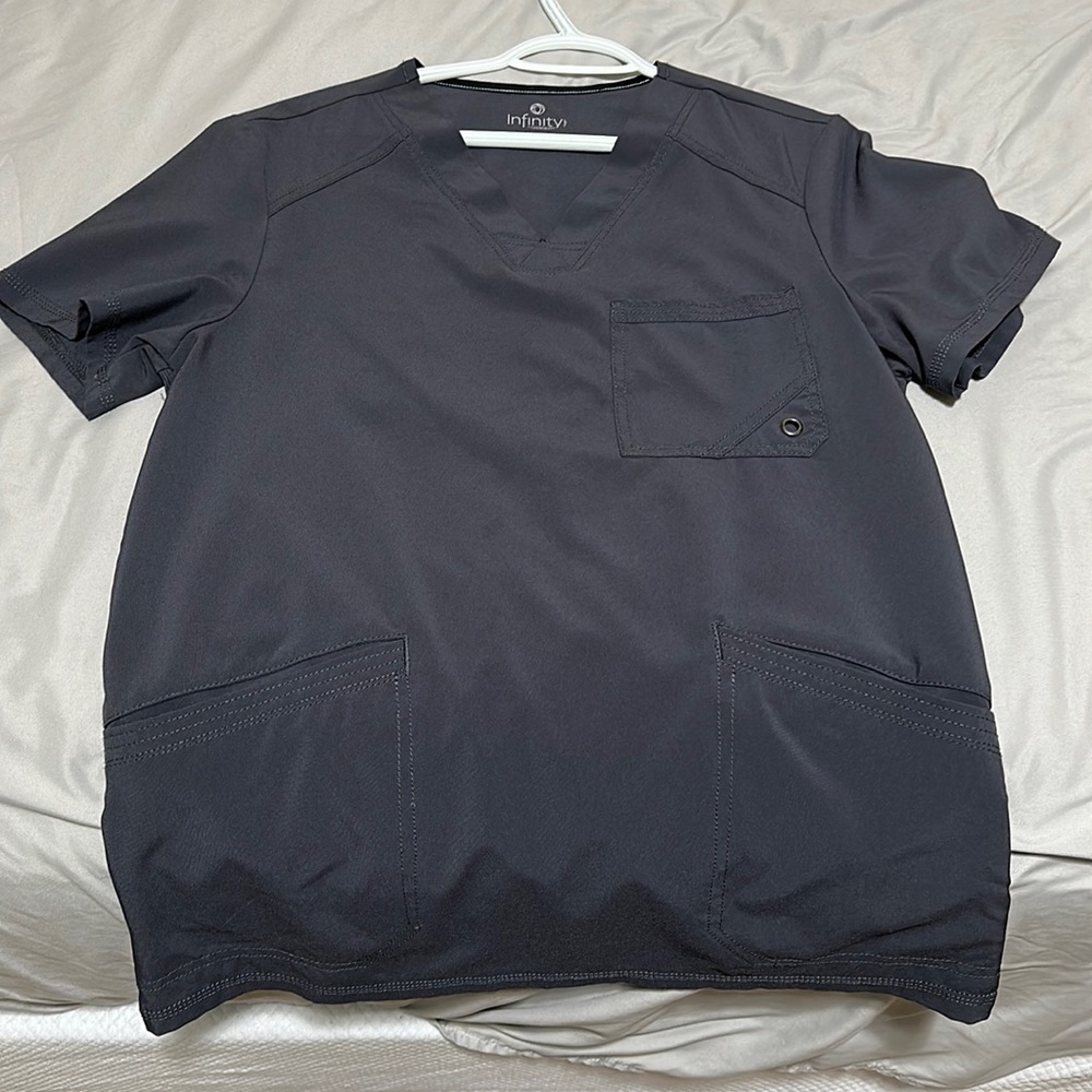 SIZE S CHEROKEE INFINITY GREY SCRUBS